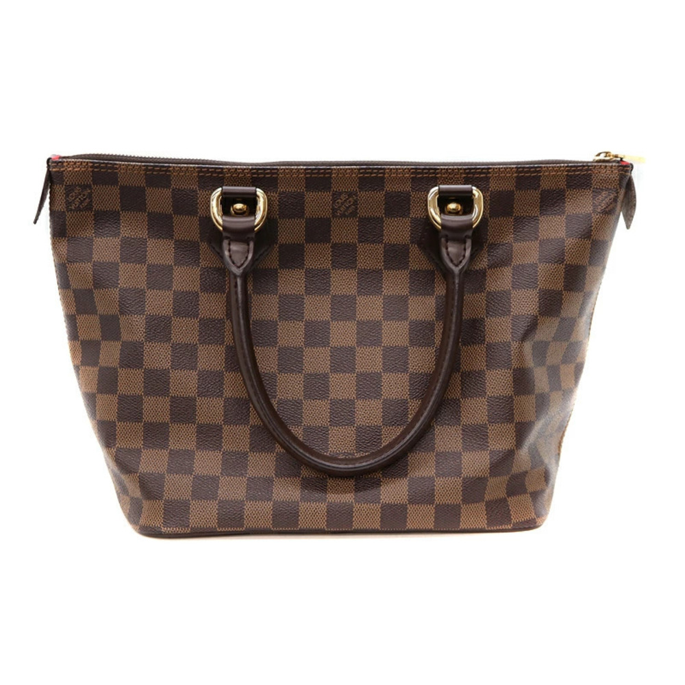 Louis Vuitton Ebene Bag Canvas Tote Saleya Damier Brown